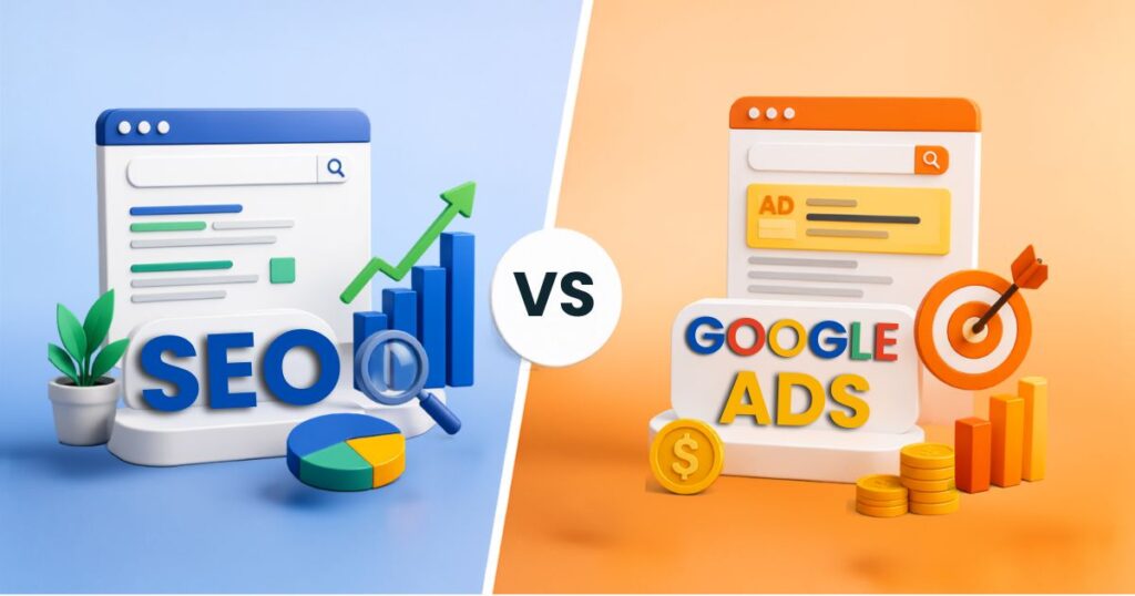 SEO vs Google Ads best digital marketing in pune