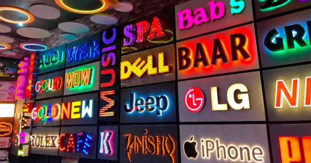 Acrylic Led sign boards